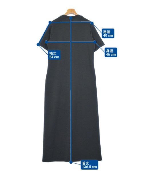 UN3D.（アンスリード）ワンピース 黒 サイズ:38(M位) レディース/2200651725026