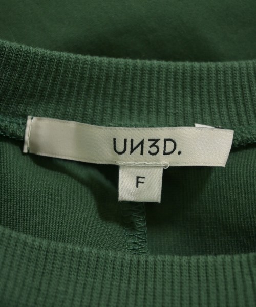 UN3D.（アンスリード）カジュアルシャツ 緑 サイズ:F レディース/2200654211045