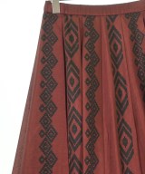 UN3D.（アンスリード）ロング・マキシ丈スカート 赤 サイズ:38(M位) レディース/2200658249082