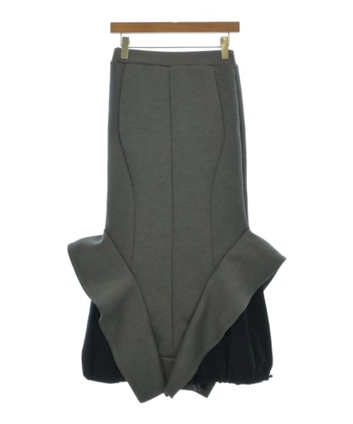 UN3D.（アンスリード）ロング・マキシ丈スカート グレー サイズ:36(S位) レディース/2200651791045