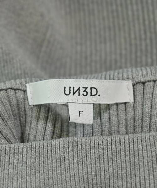 UN3D.（アンスリード）ベスト グレー サイズ:F レディース/2200653384016