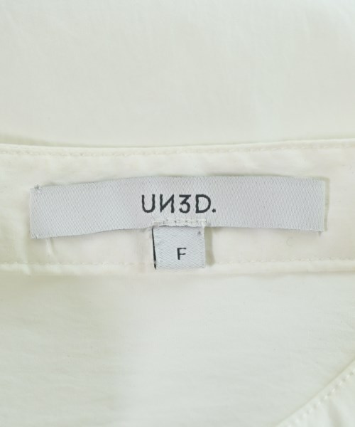 UN3D.（アンスリード）カジュアルシャツ 白 サイズ:F レディース/2200658469046