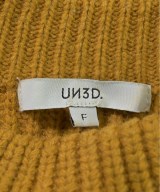 UN3D.（アンスリード）ニット・セーター 黄 サイズ:F/F レディース/2200658140037