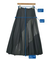 UN3D.（アンスリード）ロング・マキシ丈スカート 黒 サイズ:36(S位) レディース/2200632867370