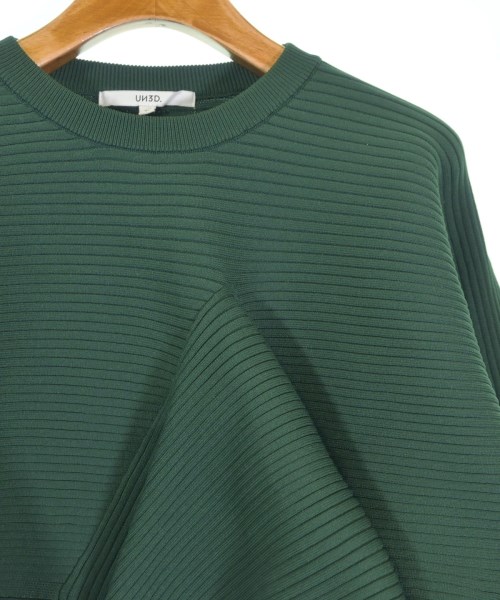 UN3D.（アンスリード）ニット・セーター 緑 サイズ:38(M位) レディース/2200640787097
