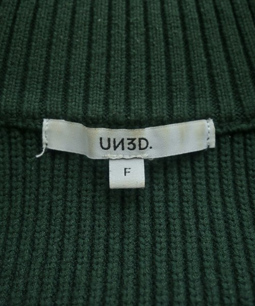 UN3D.（アンスリード）ベスト 緑 サイズ:F レディース/2200649819010