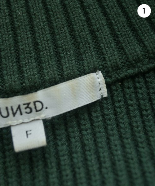 UN3D.（アンスリード）ベスト 緑 サイズ:F レディース/2200649819010