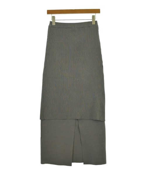 UN3D.（アンスリード）ロング・マキシ丈スカート グレー サイズ:38(M位) レディース/2200635941053