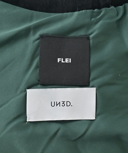 UN3D.（アンスリード）マフラー 黒 サイズ:- レディース/2200644846066