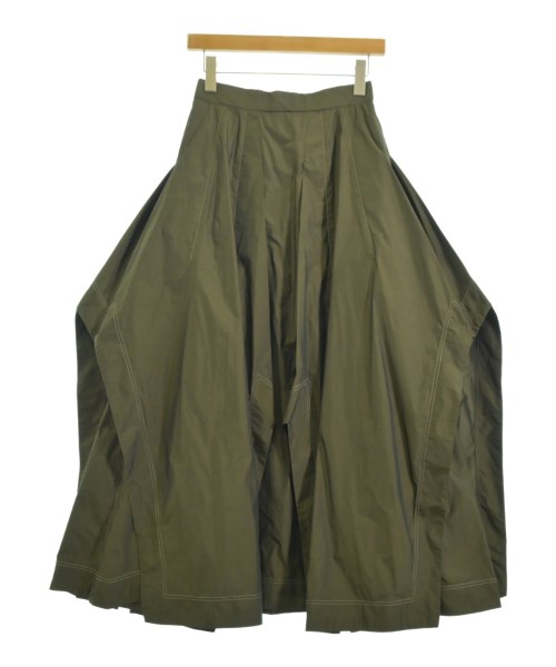 UN3D.(アンスリード)ロング・マキシ丈スカート カーキ サイズ:38(M位)/2200653829067