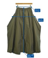 UN3D.（アンスリード）ロング・マキシ丈スカート カーキ サイズ:38(M位) レディース/2200653829067