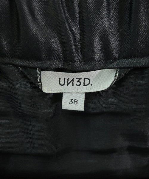 UN3D.（アンスリード）ロング・マキシ丈スカート 黒 サイズ:38(M位) レディース/2200653863085