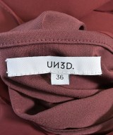 UN3D.（アンスリード）ワンピース 赤 サイズ:36(S位) レディース/2200660726410