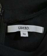 UN3D.（アンスリード）ワンピース 黒 サイズ:36(S位) レディース/2200661741214