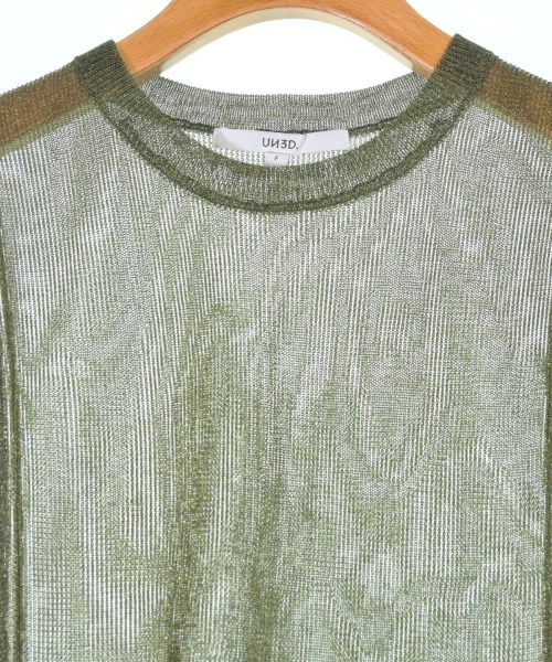 UN3D.（アンスリード）ベスト 緑 サイズ:F レディース/2200661741306
