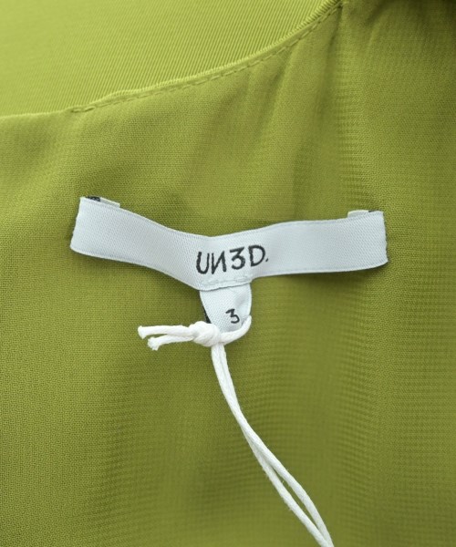 UN3D.（アンスリード）ワンピース カーキ サイズ:36(S位) レディース/2200661741429
