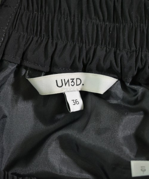 UN3D.（アンスリード）ロング・マキシ丈スカート 黒 サイズ:36(S位) レディース/2200666780027