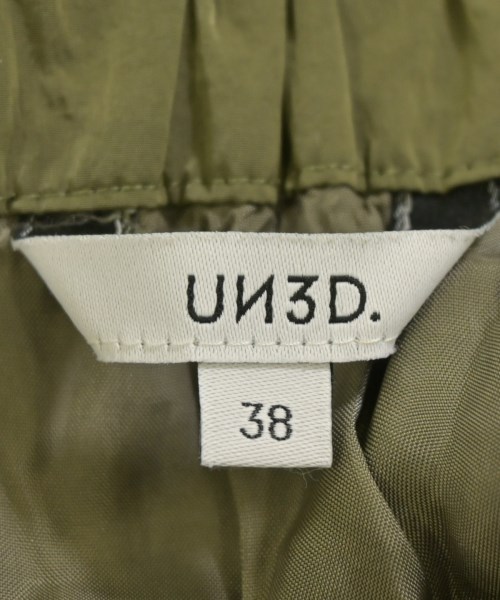 UN3D.（アンスリード）ワンピース カーキ サイズ:38(M位) レディース/2200666780034