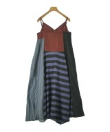 UN3D.（アンスリード）ワンピース 青 サイズ:36(S位) レディース/2200660351056