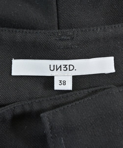 UN3D.（アンスリード）スラックス 黒 サイズ:38(M位) レディース/2200669283020