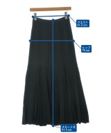 UN3D.（アンスリード）ロング・マキシ丈スカート 黒 サイズ:38(M位) レディース/2200669505054