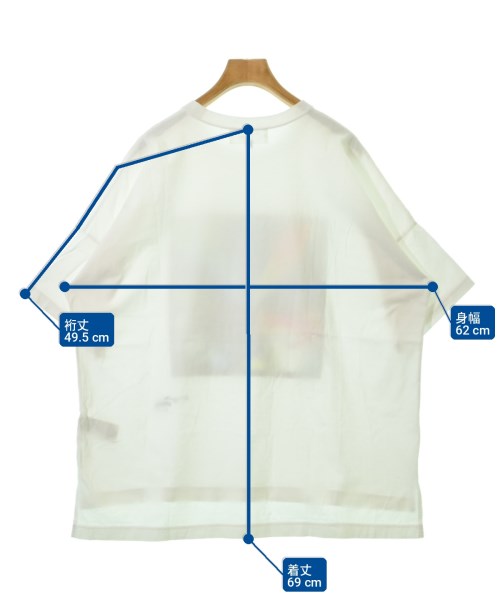 UN3D.（アンスリード）Tシャツ・カットソー 白 サイズ:38(M位) レディース/2200725473358