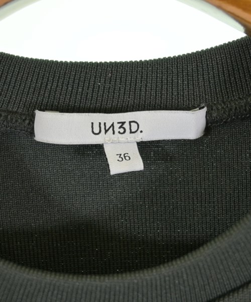 UN3D.（アンスリード）Tシャツ・カットソー カーキ サイズ:36(S位) レディース/2200720899047