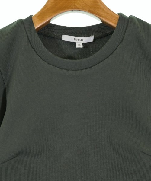 UN3D.（アンスリード）Tシャツ・カットソー カーキ サイズ:36(S位) レディース/2200720899047
