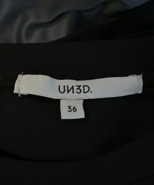 UN3D.（アンスリード）Tシャツ・カットソー 黒 サイズ:36(S位) レディース/2200724244027