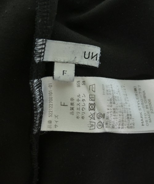 UN3D.（アンスリード）Tシャツ・カットソー 黒 サイズ:F レディース/2200728595484