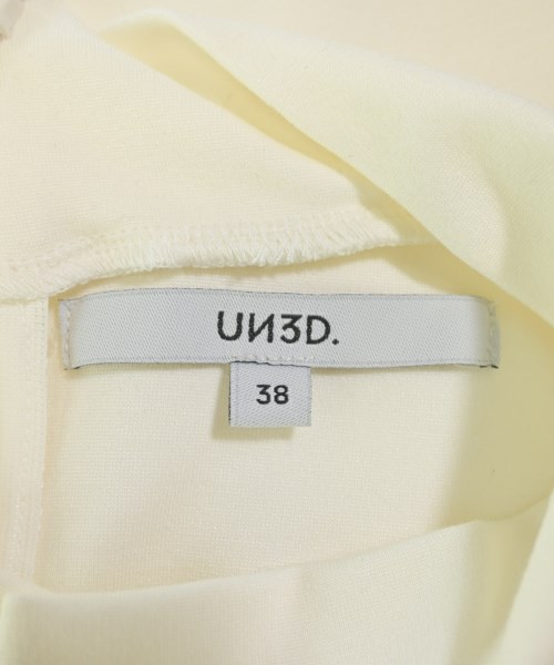 UN3D.（アンスリード）Tシャツ・カットソー 白 サイズ:38(M位) レディース/2200728607057