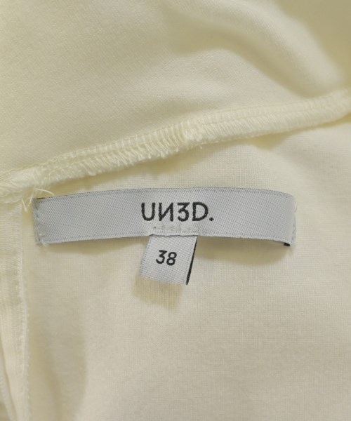 UN3D.（アンスリード）Tシャツ・カットソー 白 サイズ:38(M位) レディース/2200686106029