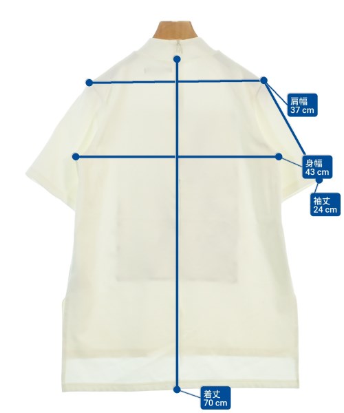 UN3D.（アンスリード）Tシャツ・カットソー 白 サイズ:38(M位) レディース/2200686106029