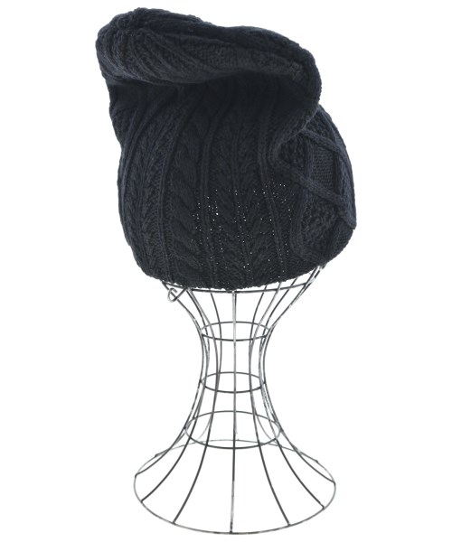 KIJIMA TAKAYUKI（キジマタカユキ）ニットキャップ・ビーニー 黒 サイズ:- レディース/2200644581738