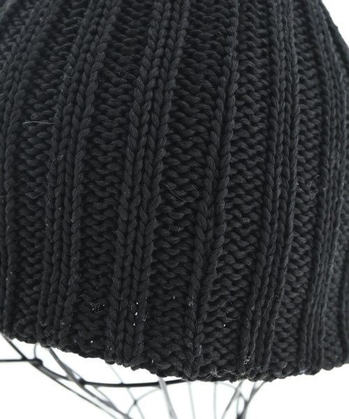 KIJIMA TAKAYUKI（キジマタカユキ）ニットキャップ・ビーニー 黒 サイズ:- レディース/2200624106043
