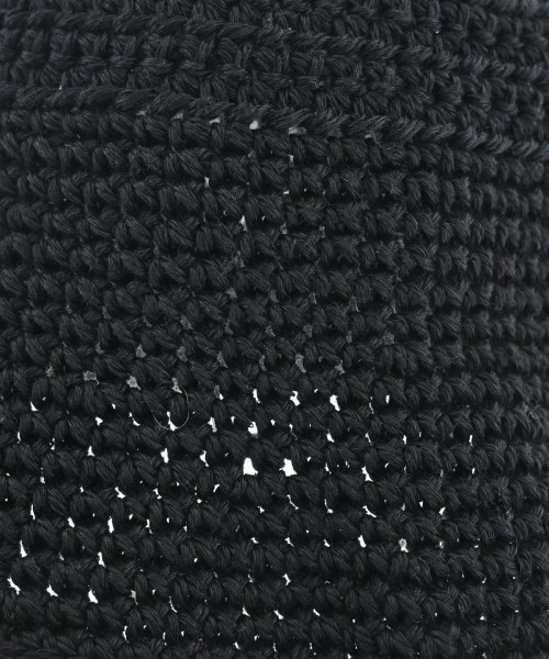 KIJIMA TAKAYUKI（キジマタカユキ）ニットキャップ・ビーニー 黒 サイズ:- レディース/2200625300310