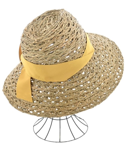 KIJIMA TAKAYUKI（キジマタカユキ）ストローハット ベージュ サイズ:F レディース/2200616602737