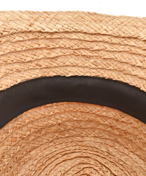 KIJIMA TAKAYUKI（キジマタカユキ）ハット ベージュ サイズ:1 レディース/2200615959276