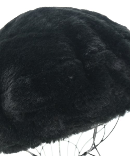 KIJIMA TAKAYUKI（キジマタカユキ）ハンチング・ベレー帽 黒 サイズ:F レディース/2200619918507