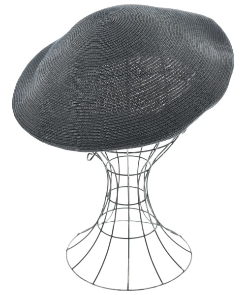 KIJIMA TAKAYUKI（キジマタカユキ）ハンチング・ベレー帽 黒 サイズ:F レディース/2200619918514