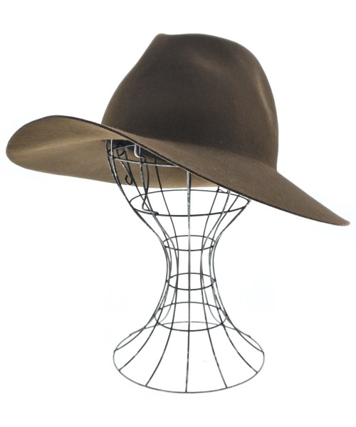 KIJIMA TAKAYUKI(キジマタカユキ)ハット 茶 サイズ:1/2200668319102