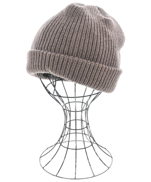 KIJIMA TAKAYUKI(キジマタカユキ)ニットキャップ・ビーニー 茶 サイズ:-/2200647344422