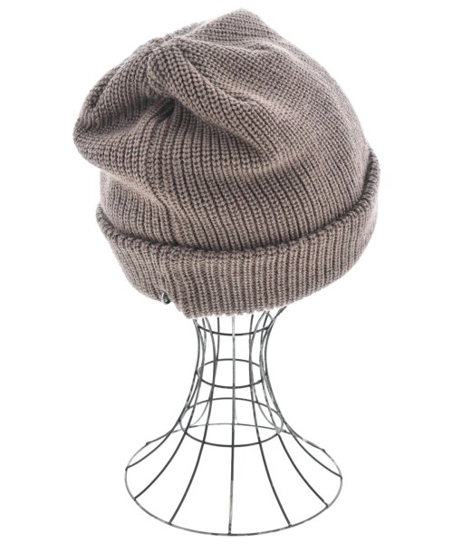 KIJIMA TAKAYUKI（キジマタカユキ）ニットキャップ・ビーニー 茶 サイズ:- レディース/2200647344422