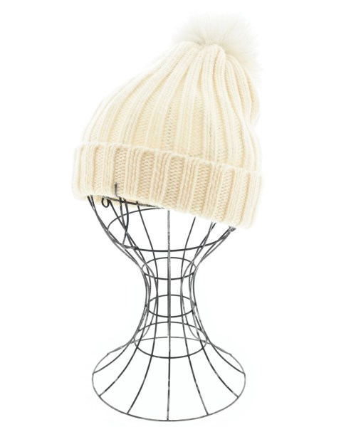 KIJIMA TAKAYUKI(キジマタカユキ)ニットキャップ・ビーニー 白 サイズ:-/2200647869093