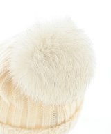 KIJIMA TAKAYUKI（キジマタカユキ）ニットキャップ・ビーニー 白 サイズ:- レディース/2200647869093