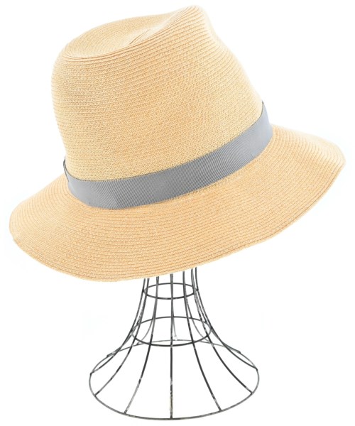 KIJIMA TAKAYUKI（キジマタカユキ）ストローハット ベージュ サイズ:L レディース/2200641820083