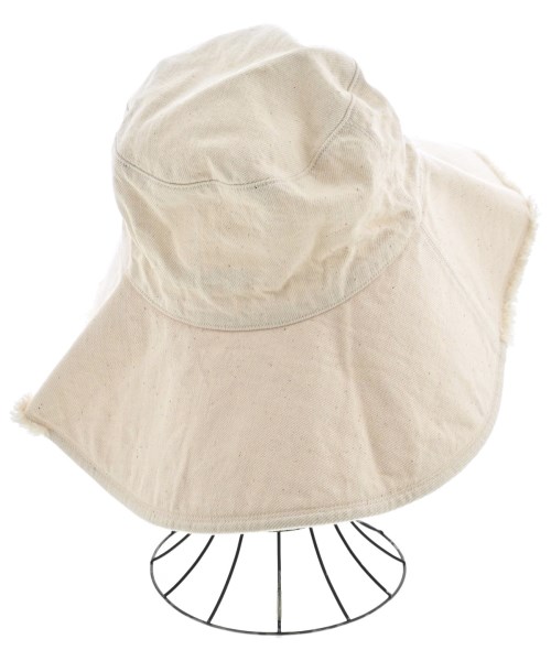 KIJIMA TAKAYUKI（キジマタカユキ）ハット 白 サイズ:1 レディース/2200659426116