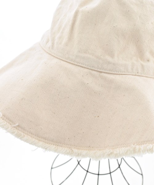 KIJIMA TAKAYUKI（キジマタカユキ）ハット 白 サイズ:1 レディース/2200659426116