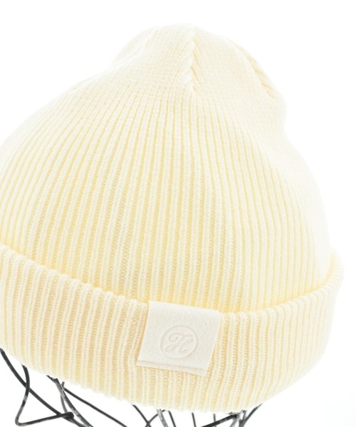 KIJIMA TAKAYUKI（キジマタカユキ）ニットキャップ・ビーニー 白 サイズ:F レディース/2200663526055