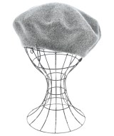 KIJIMA TAKAYUKI（キジマタカユキ）ハンチング・ベレー帽 グレー サイズ:- レディース/2200657902193